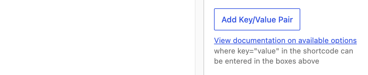 The Events Calendar Block Advanced Options